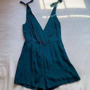 URBAN OUTFITTERS turquoise romper SIZE 2
